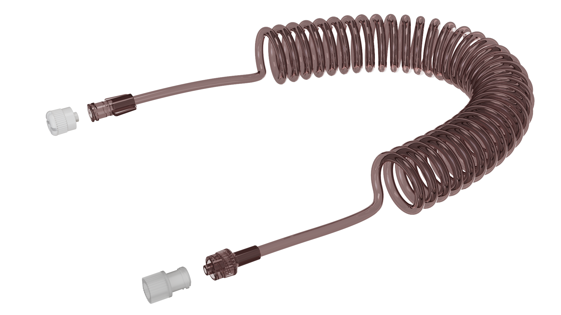 CHEMOFlow® Photosensitive Coiled PU Extension Sets