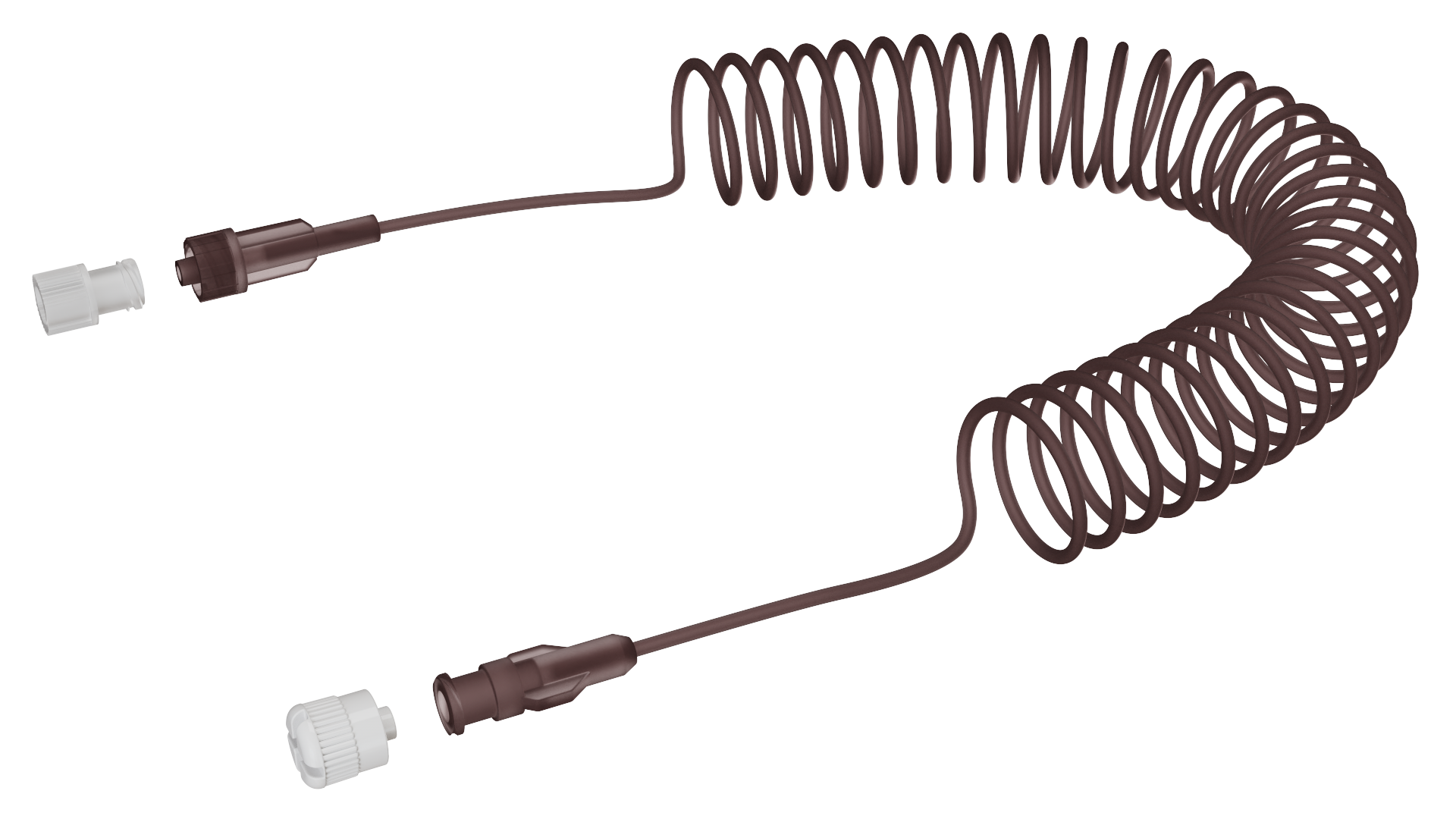 BABYLine® Phot. Small Bore Coiled PU Extension Sets